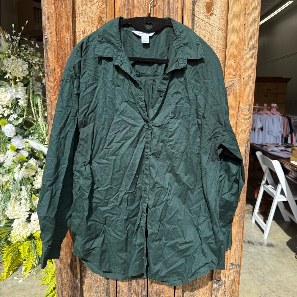 Old Navy Dark Green Utility Jacket